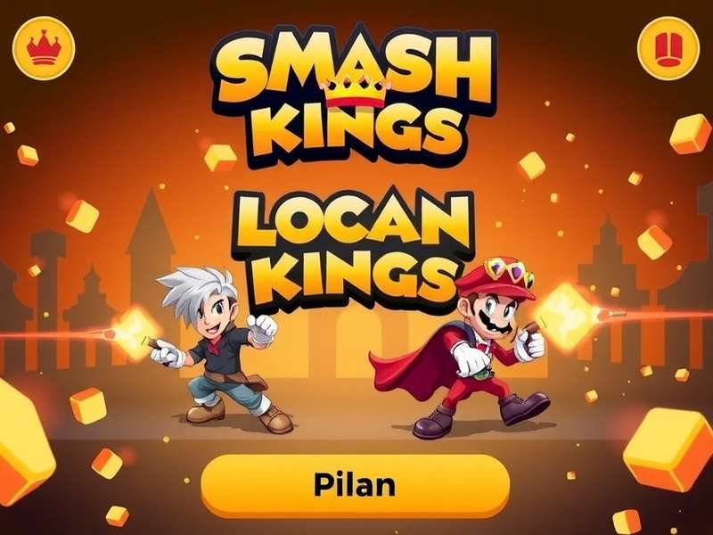 Smash Kings Character Selection Screen