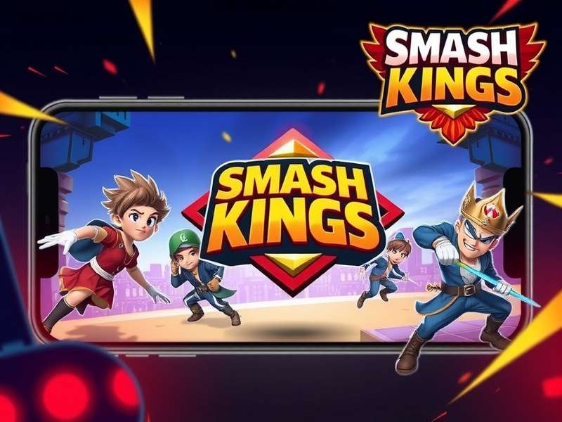 Smash Kings Mobile Game Banner
